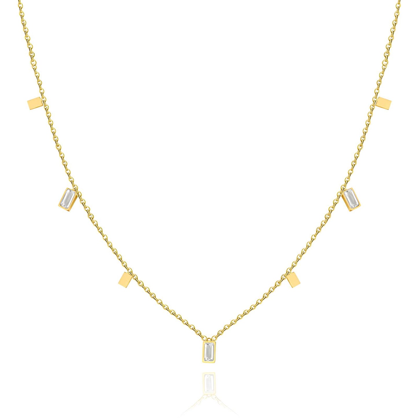 18K gold plated Stainless steel necklace