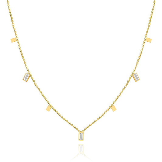 18K gold plated Stainless steel necklace