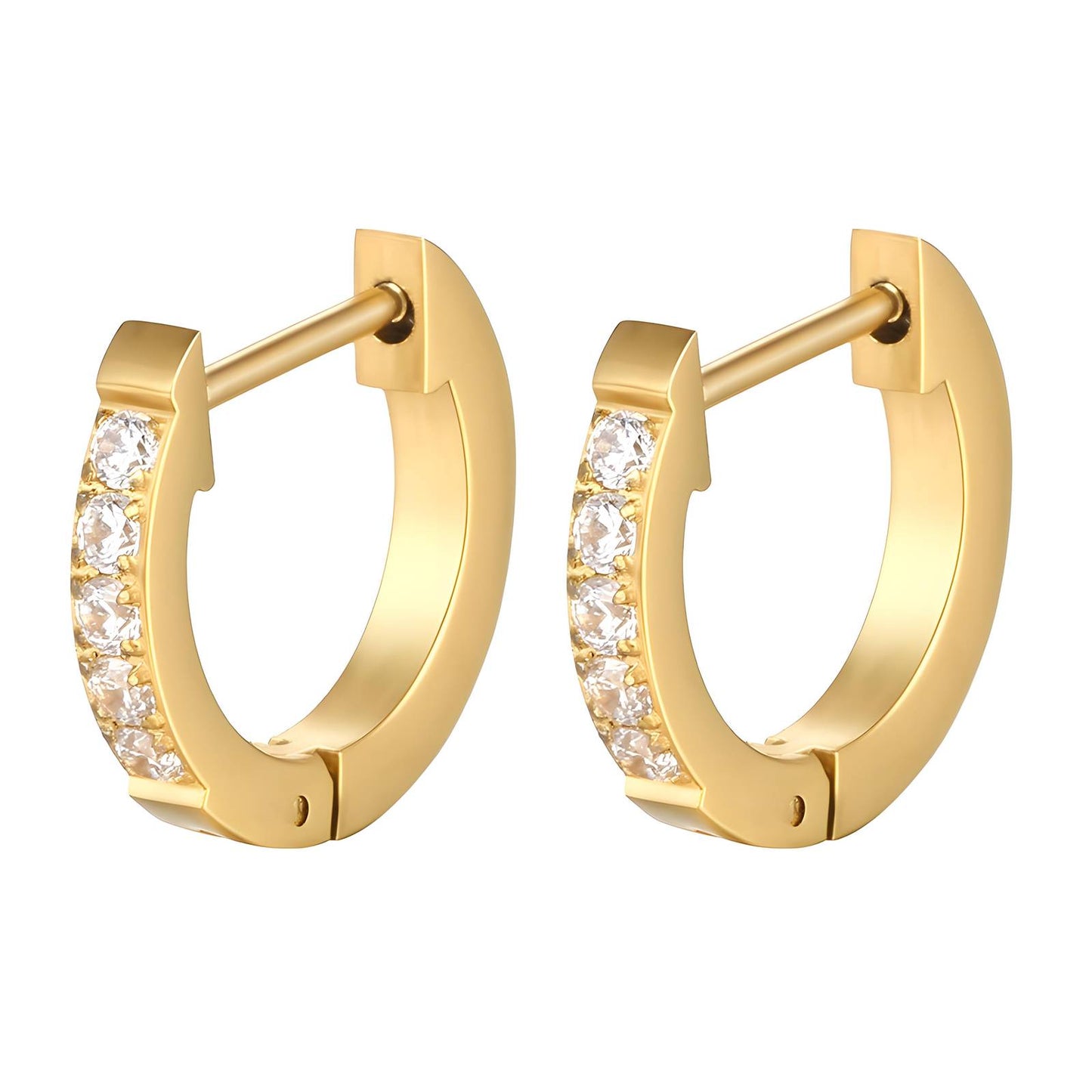 18K gold plated Stainless steel earrings