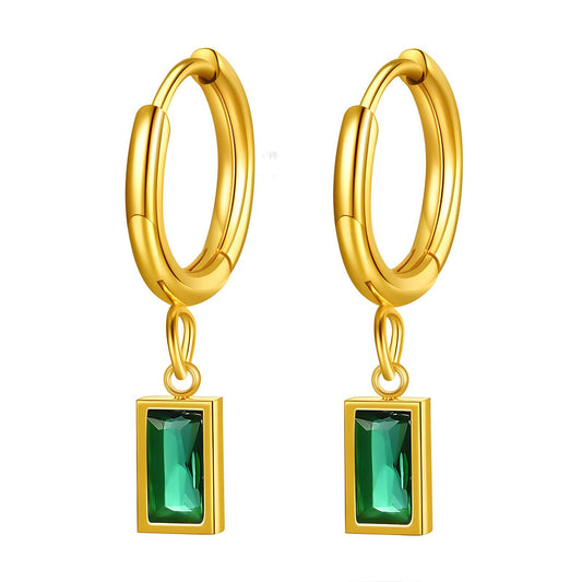 18K gold plated Stainless steel earrings