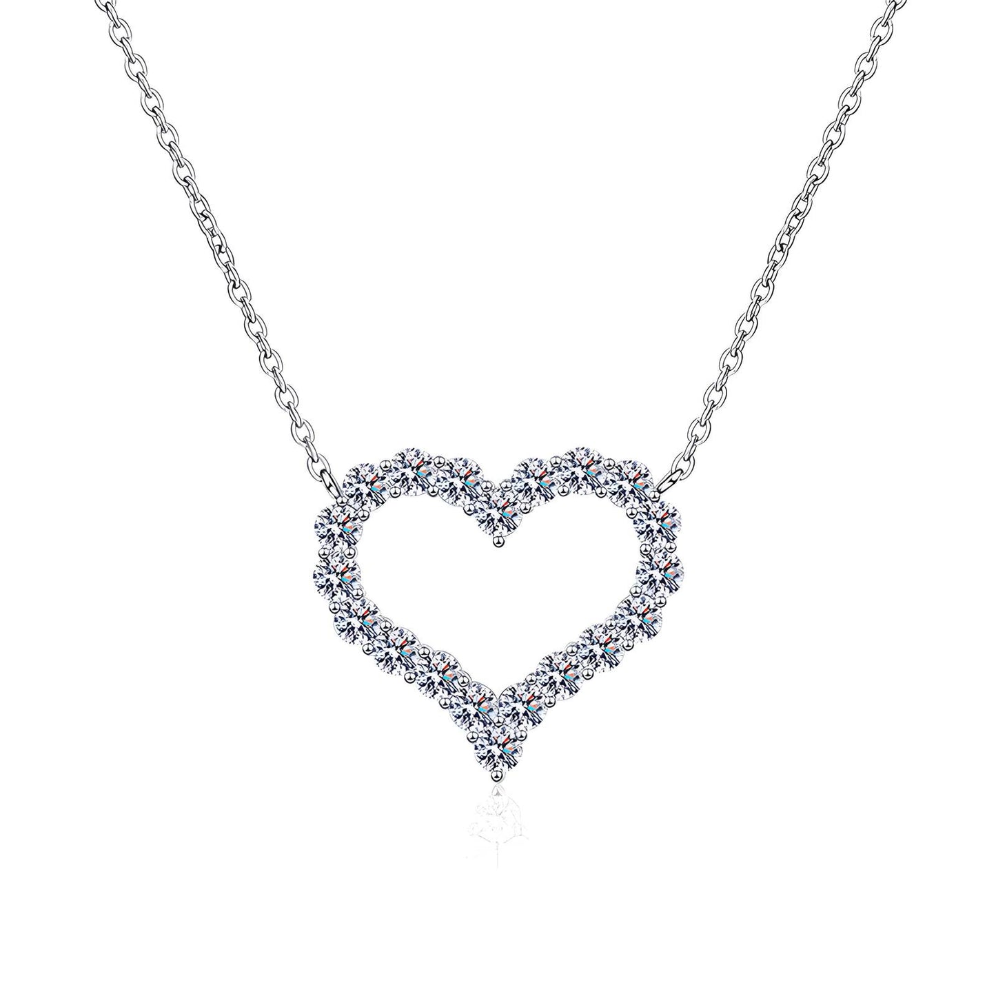 Stainless steel  Heart necklace