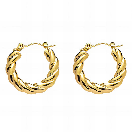 18K gold plated Stainless steel earrings