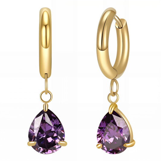 18K gold plated Stainless steel earrings